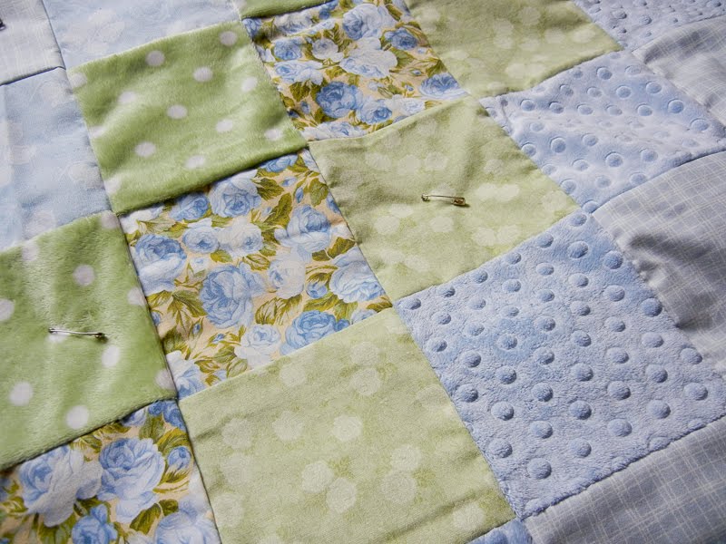 How are you all? Quilting on a Minky Quilt