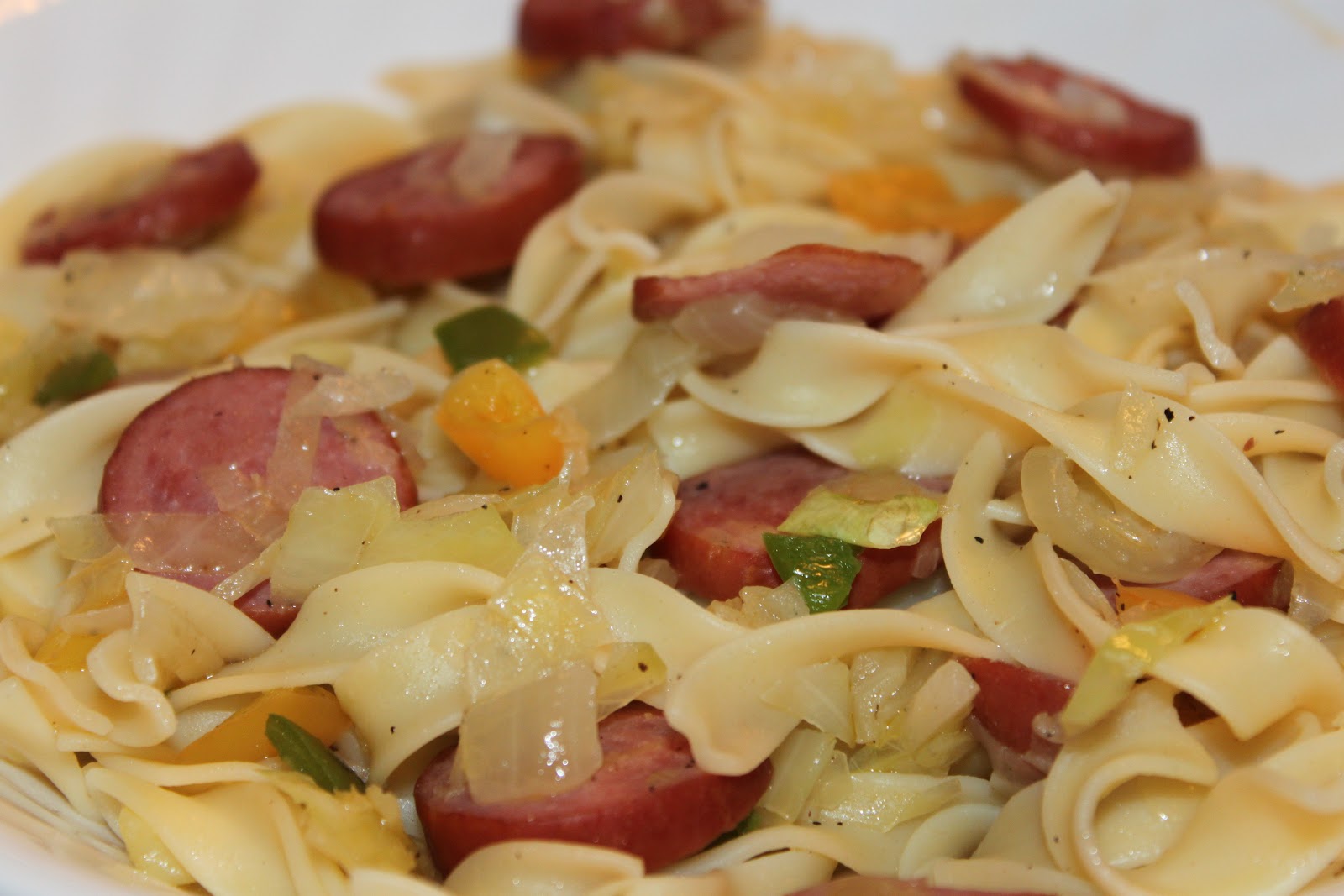 Recipes Plus More Sausage & Cabbage Skillet