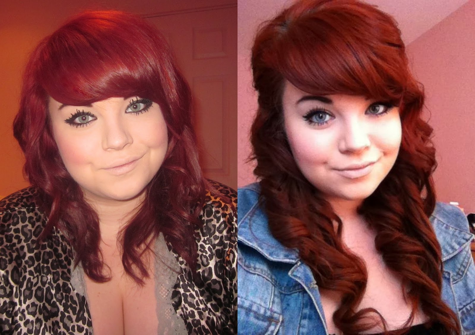 red hair, extensions
