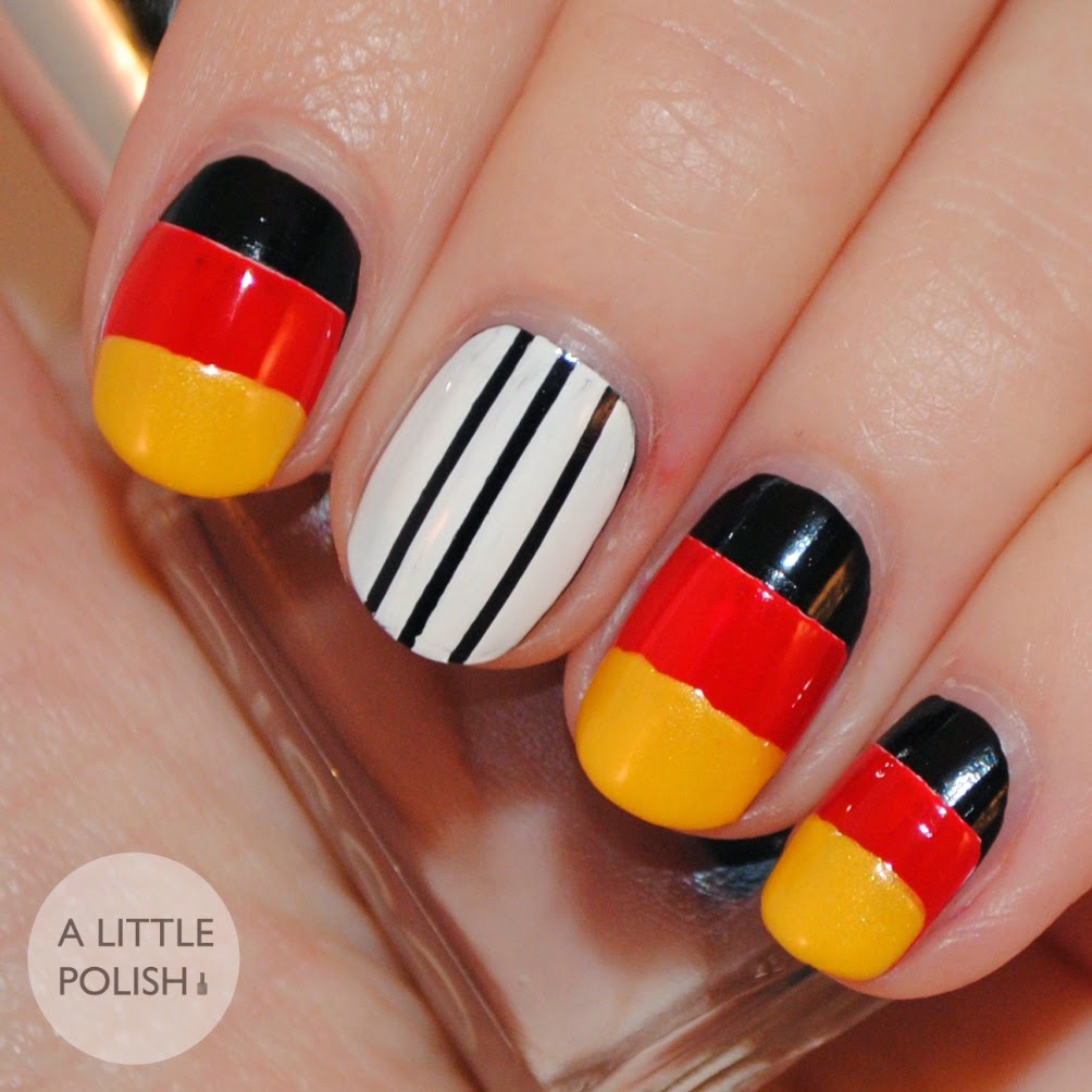 A Little Polish Germany Nails World Cup Champions