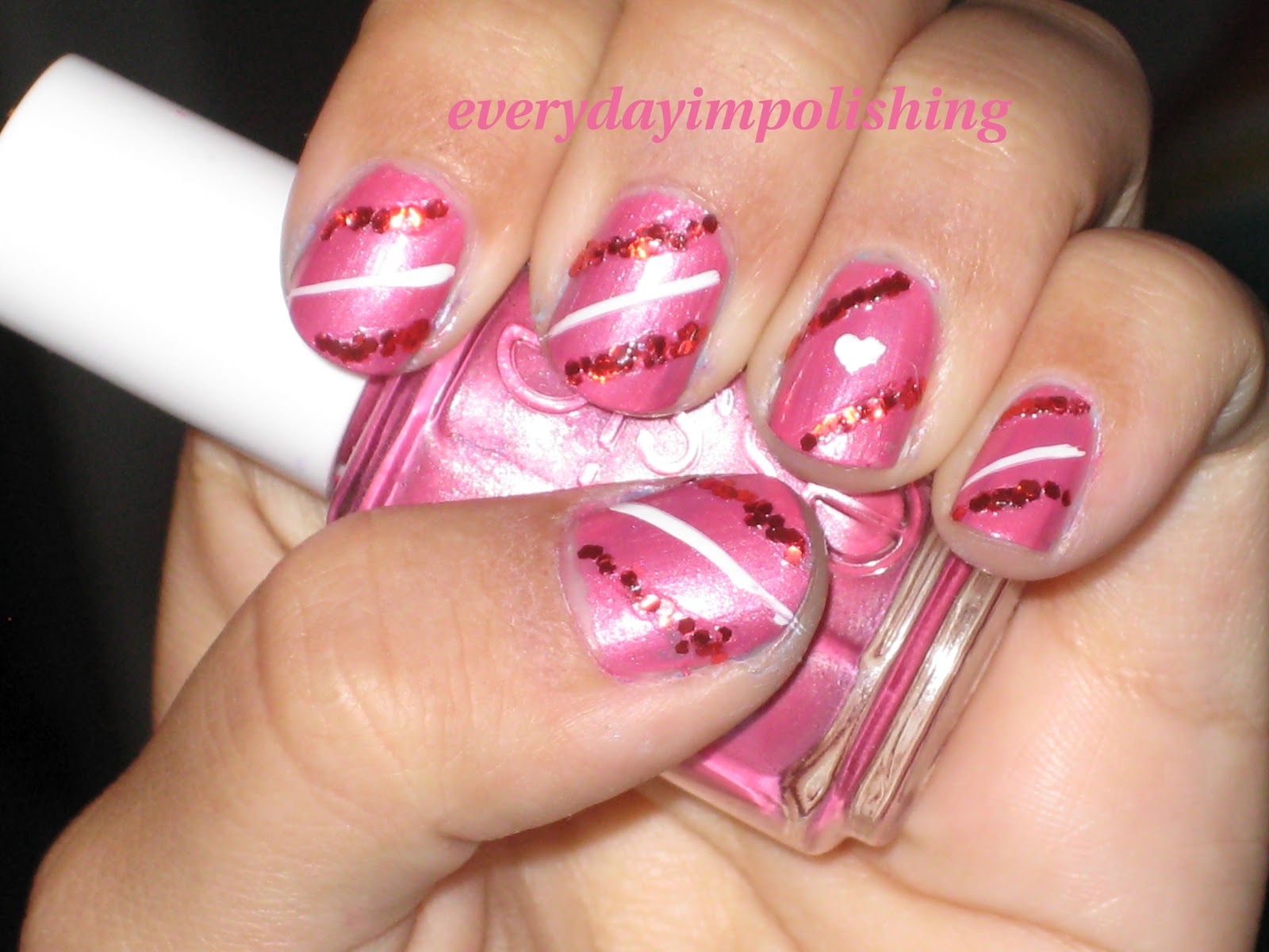 Nails on Nails on Nails: More Valentine's Day Nails!