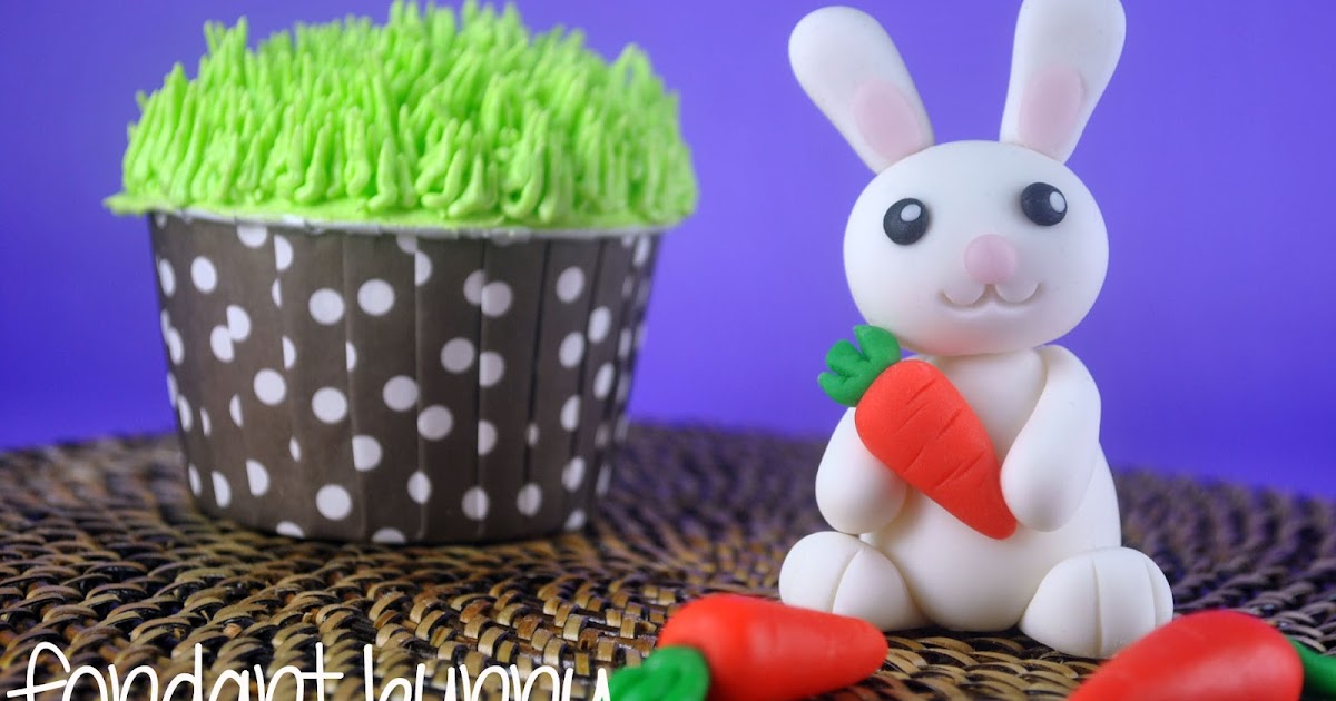 bakery cook and tips How to Make a Fondant Bunny
