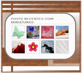 Posts Recentes com Miniaturas