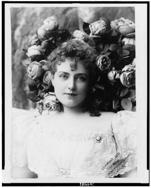 Old Portraits Of Lillian Russell Vintage Everyday