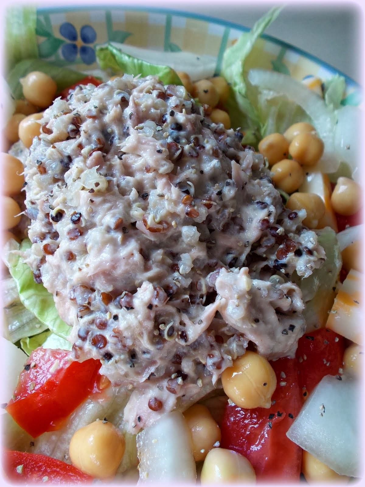 Watching What I Eat Quinoa Tuna Salad