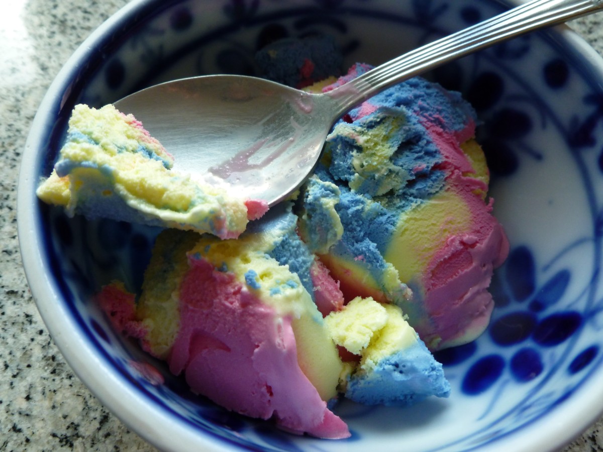 The Badger Hunter Bubblegum Ice Cream Technicolour Wonderland