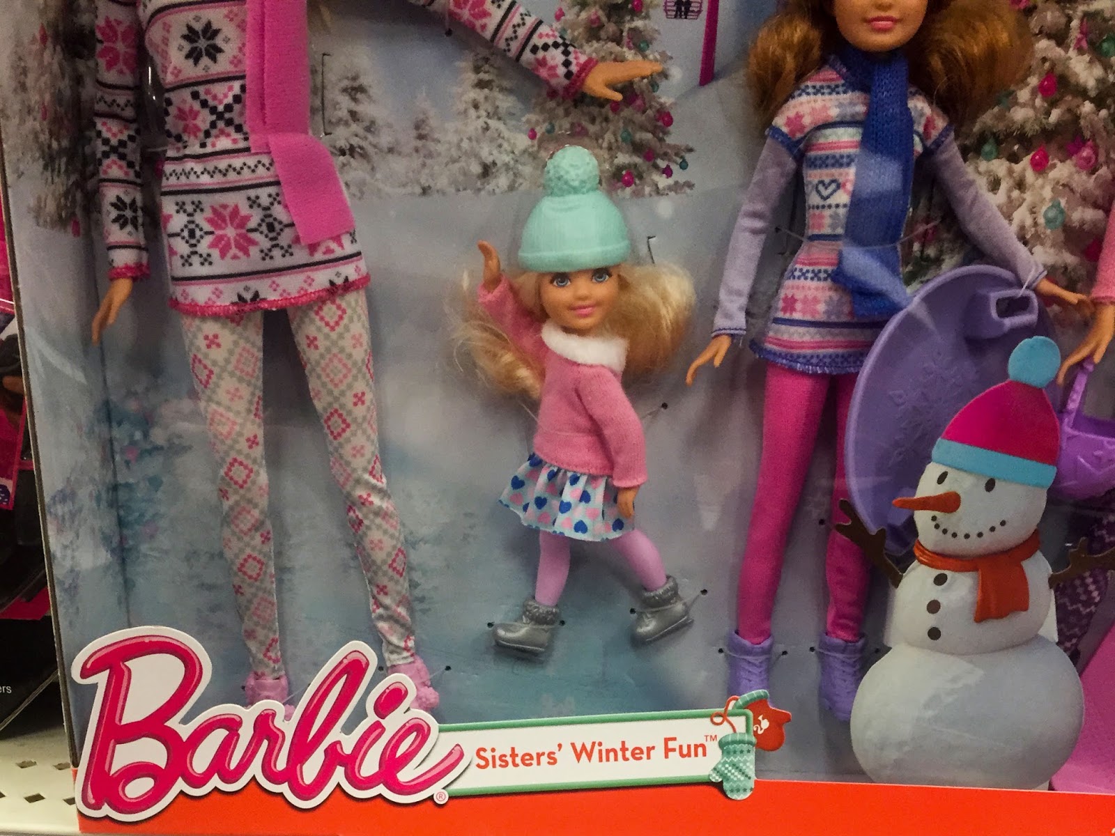 barbie sisters winter fun