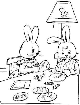Easter Coloring Pages, Easter