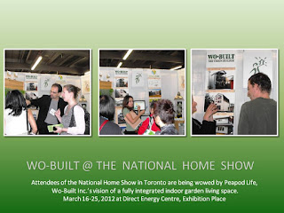 Wo-Built  at the National Home Show 2012, Peapod Life - an affordable sustainable home addition, photos: Olga Goubar @ wobuilt.com