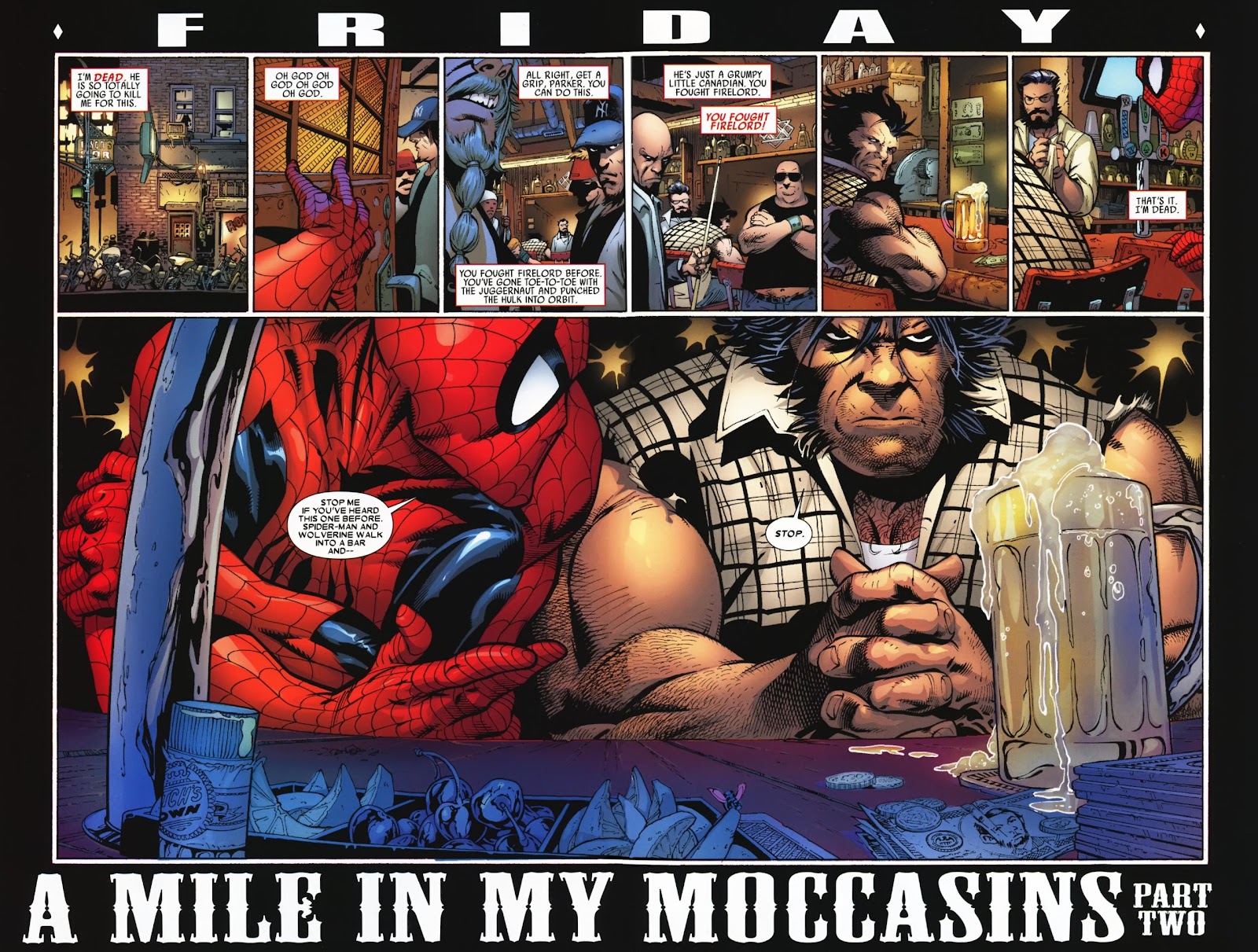 Read online Wolverine (2003) comic - Issue #74 - 16