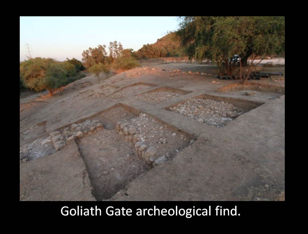 The Bible confirms archeology again Goliath Gate find True Freethinker