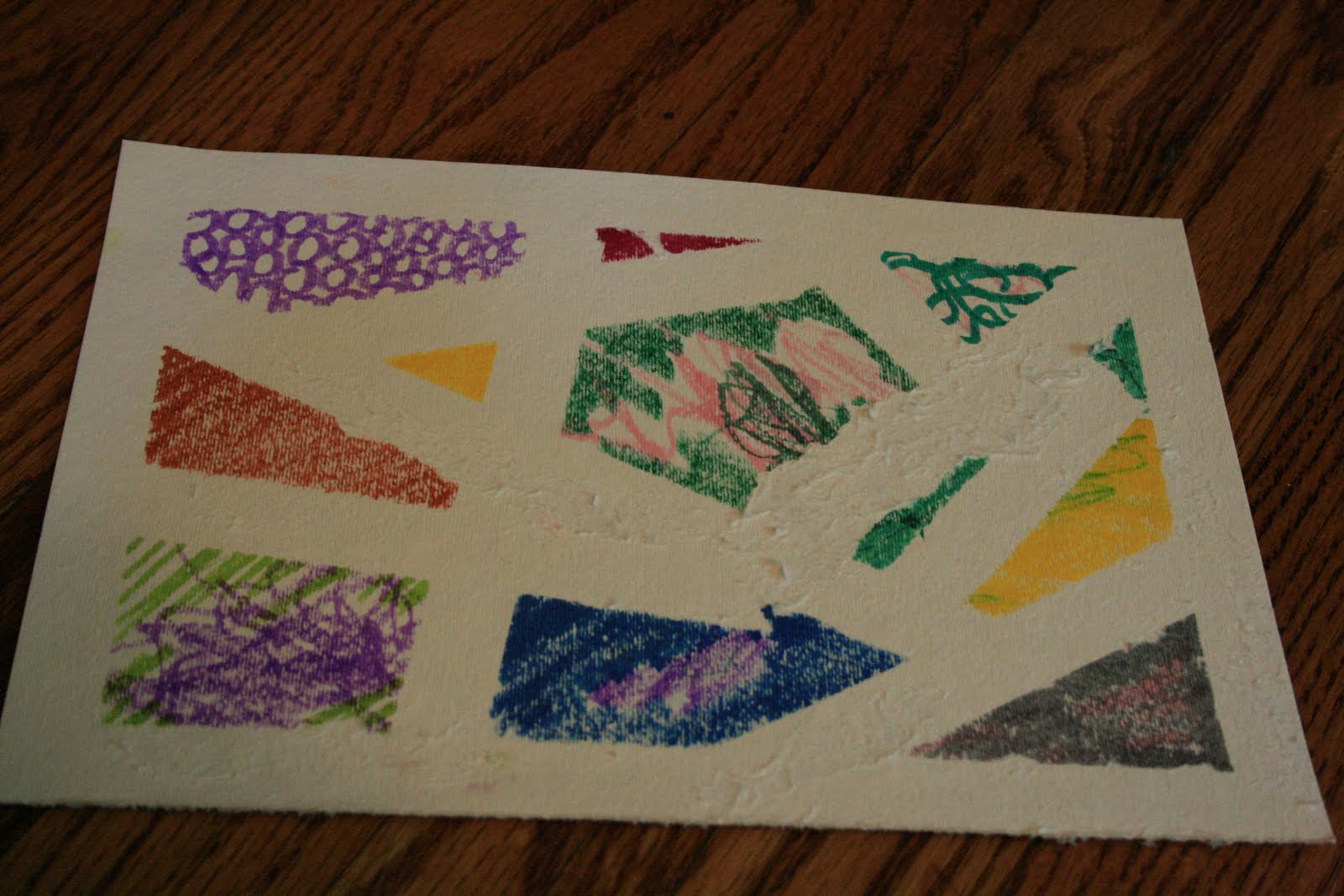 Art For Little Hands Tape Resist Art