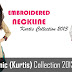 Exclusive Tunics/Kurtis Collection 2013 | Rupali's Summer Collection 2013 | Embroidered Neckline Kurtis