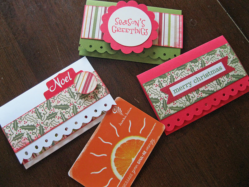 Day 11 Gift Card Holders Idea Closet