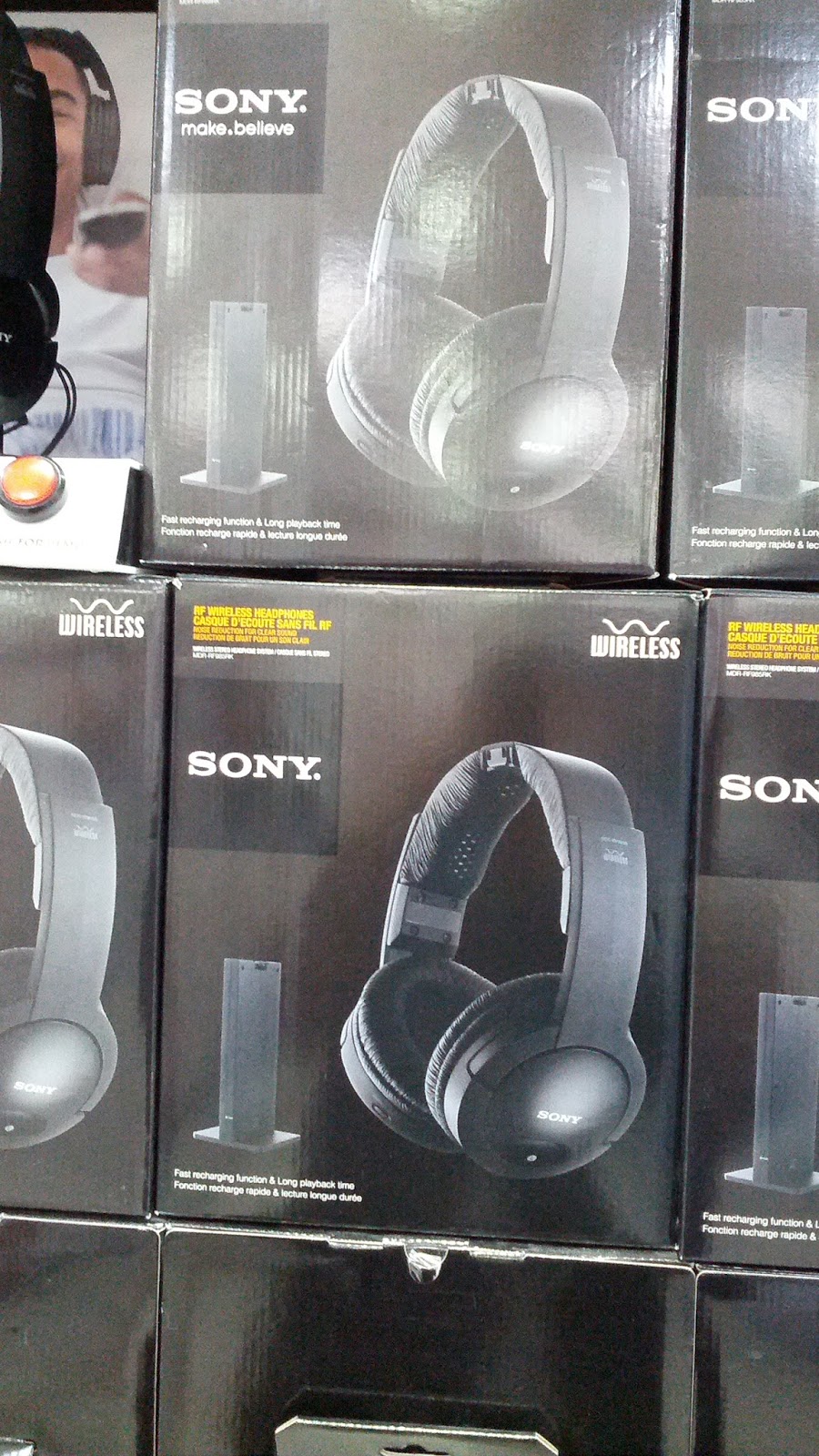 Sony MDRRF985RK Wireless Headphones Costco Weekender