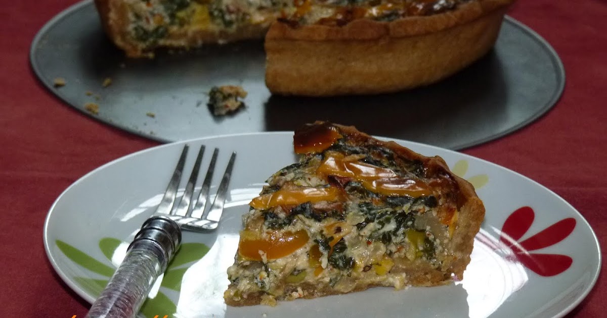 Chitranna: Savory Spinach and Tofu Eggless Quiche