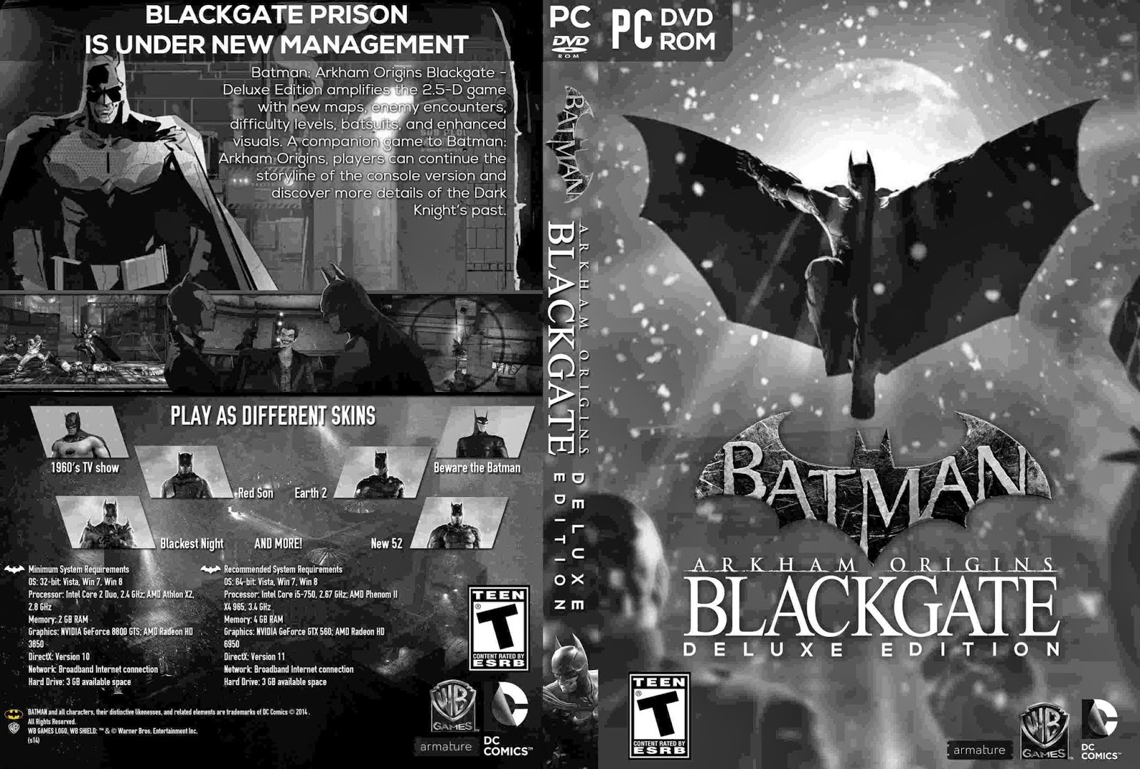 Batman Arkham Origins Blackgate Deluxe Edition