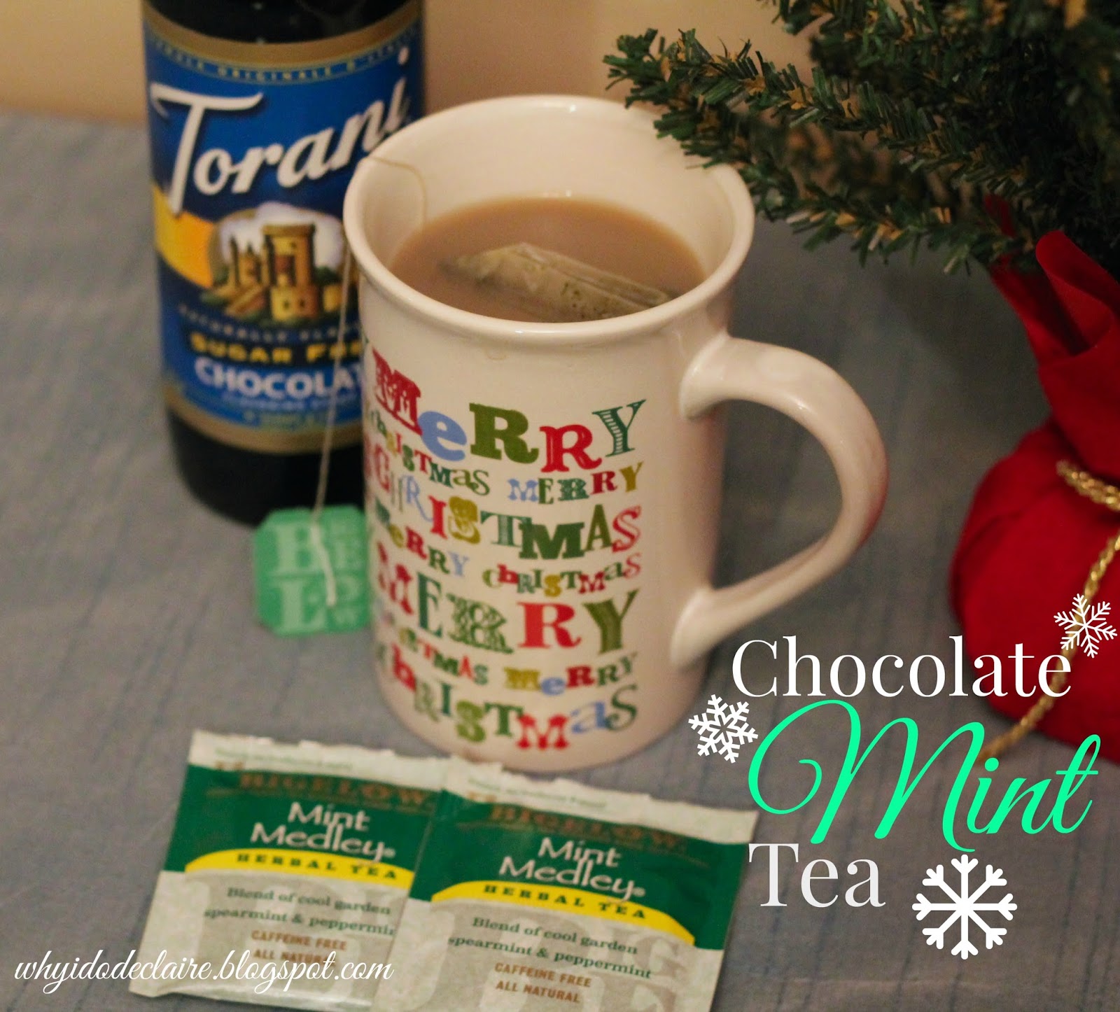I do deClaire Chocolate Mint Tea Recipe