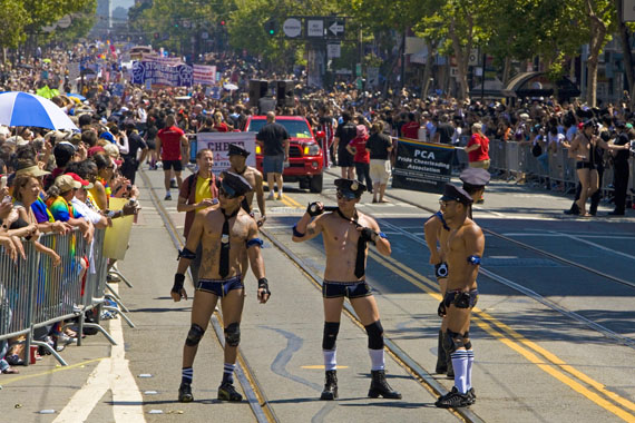 San Francisco Pride Parade, since 1970.
