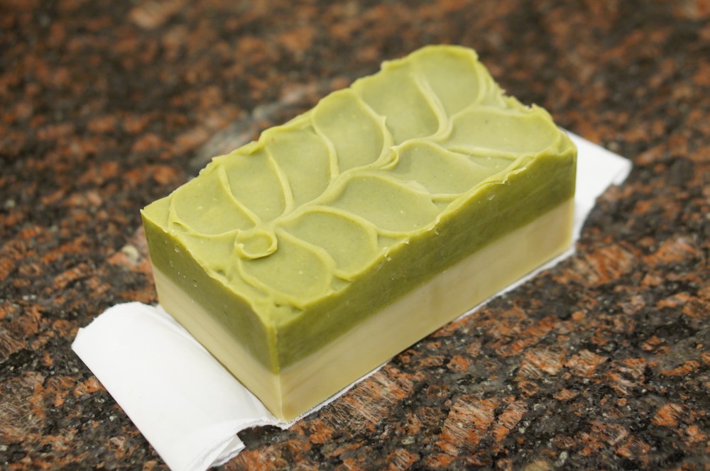 Goldenrod, chamomile and lavender cold process soap