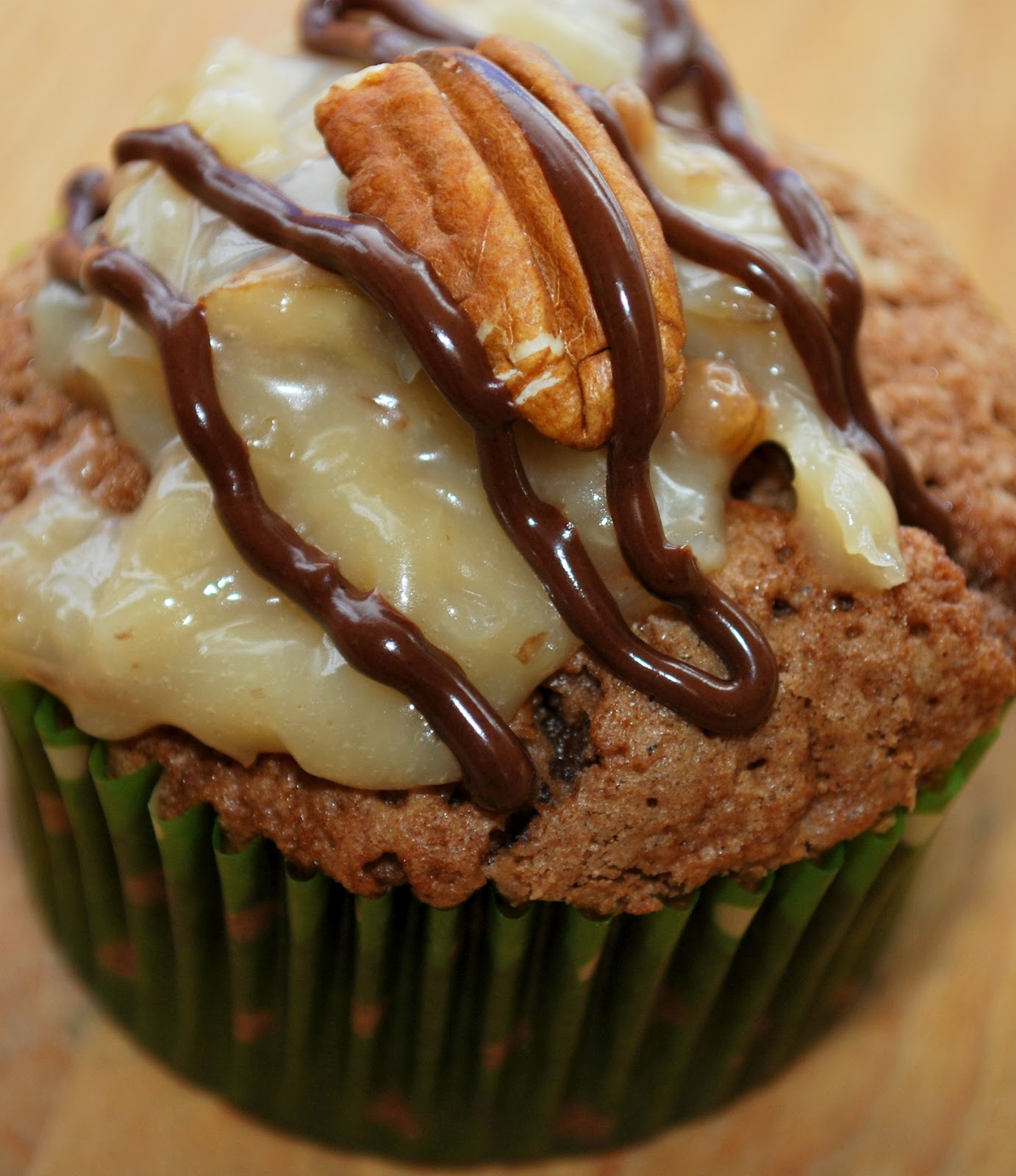 A Dessert a Week German Chocolate Cupcakes