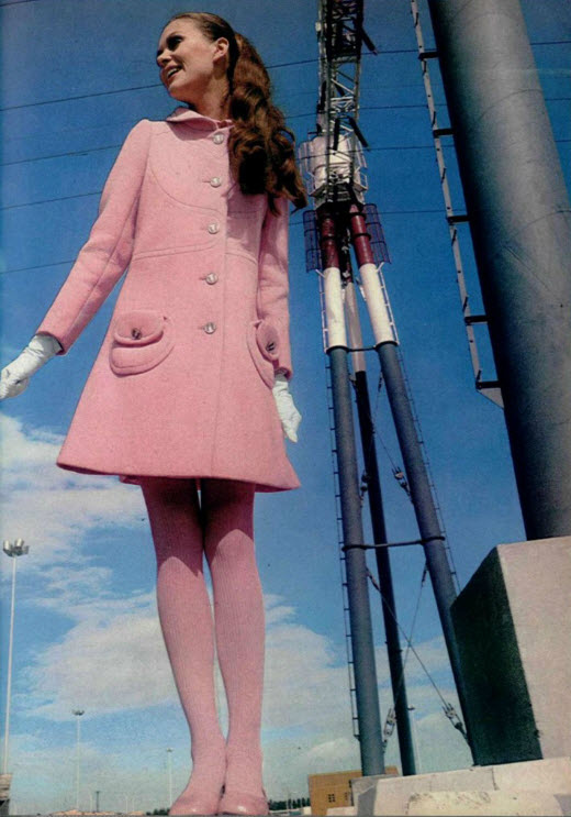 Technicolor Stocking Ads in the 1960s and 1970s ~ vintage everyday