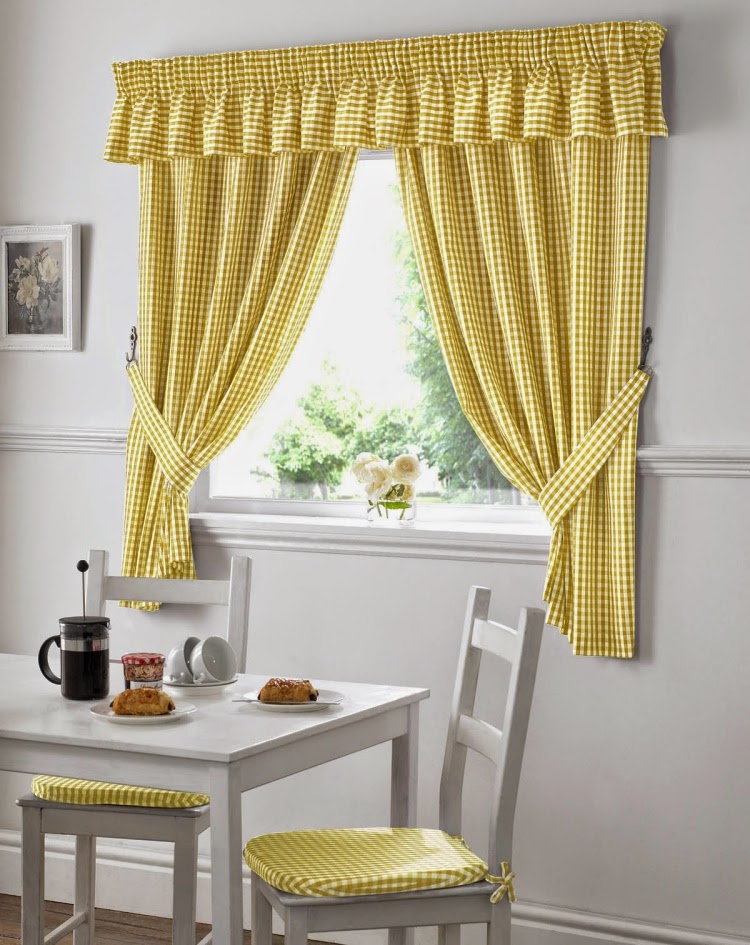 15 Elegant kitchen window curtains for window decoration