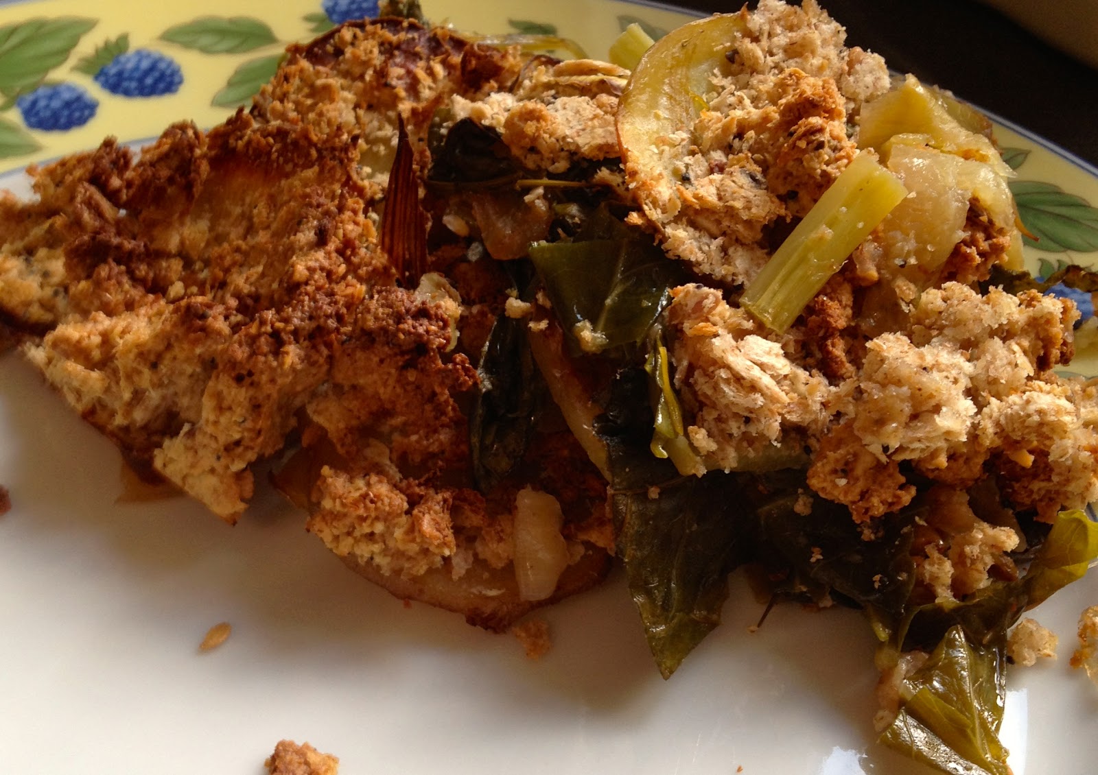 dairy free kohlrabi and potato gratin The Sensitive Foodie