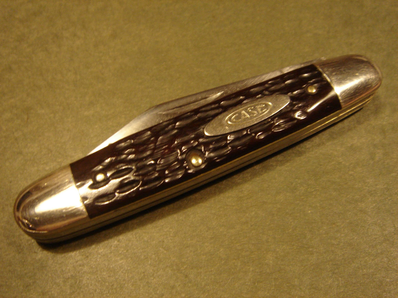 knives4sale Case XX 196569 62055 Red Bone Cigar Jack Knife