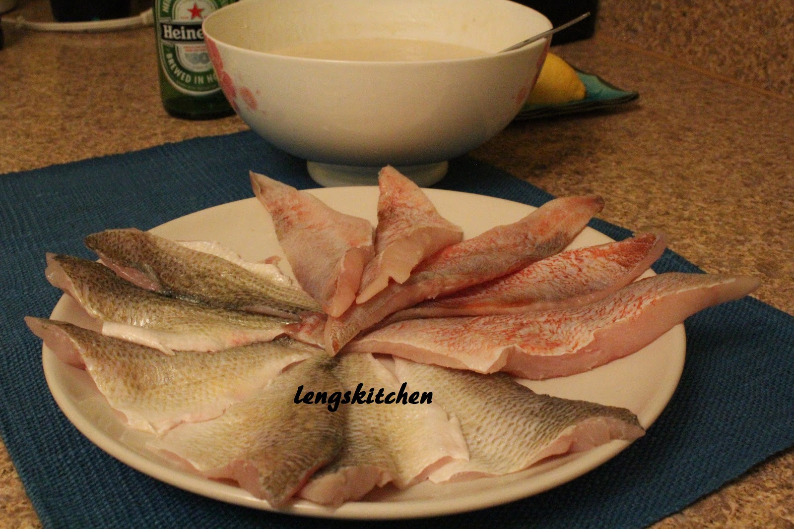 Kitchen Chaos Beer Battered Perch