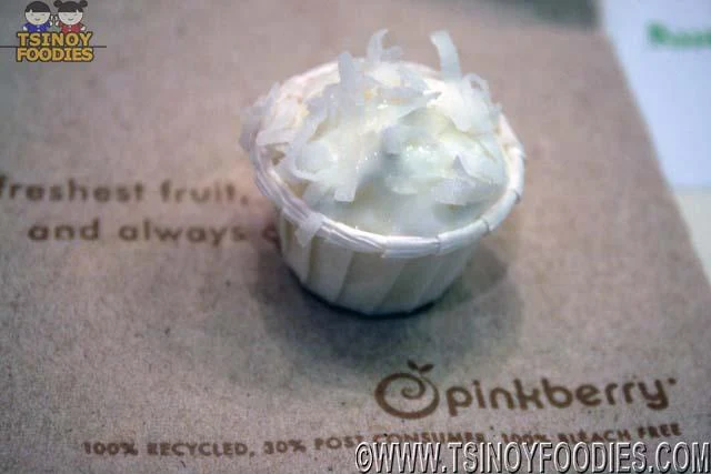 pinkberry lychee with lime