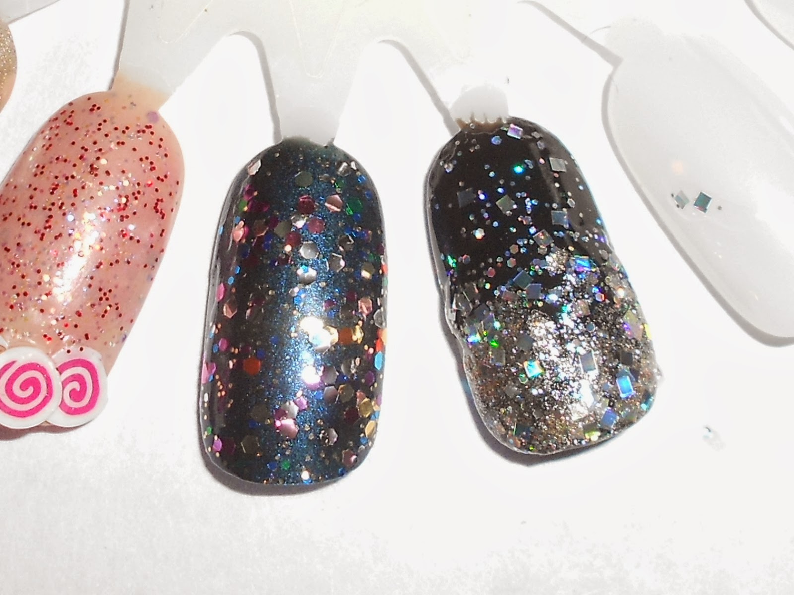 like a sparkle Oud&nieuw nagels
