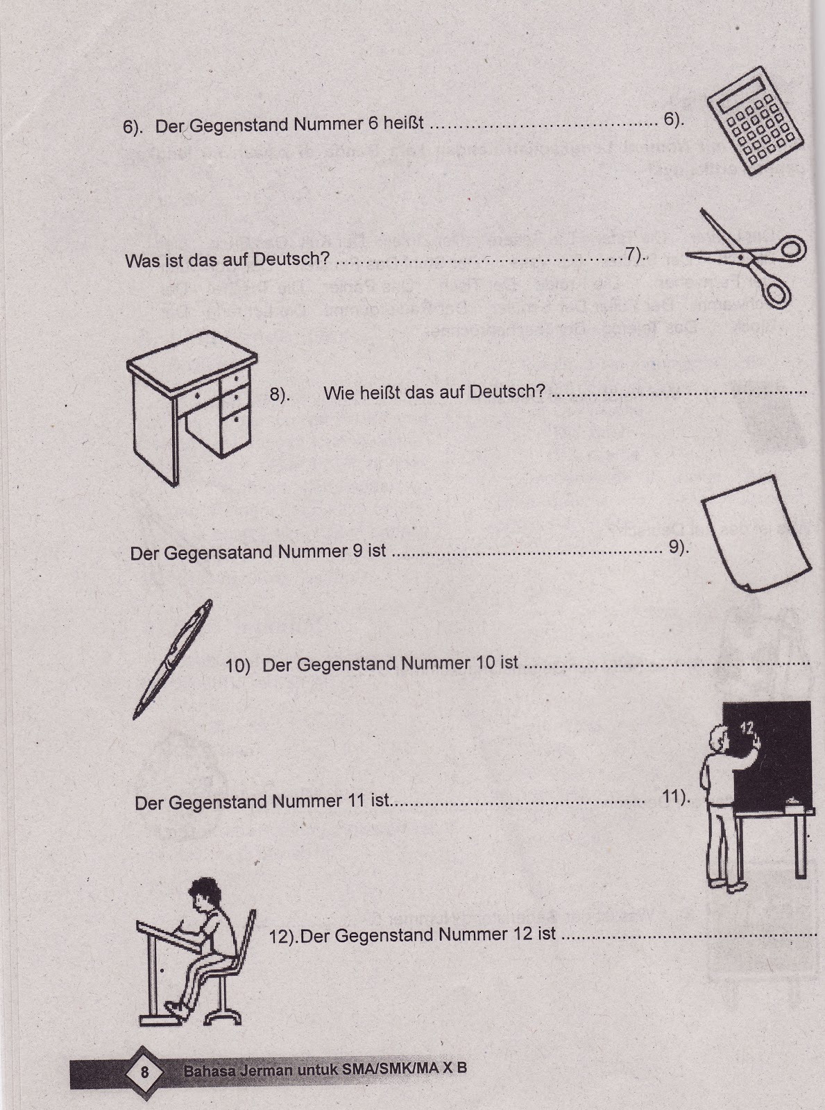 Materi Bahasa Jerman Kelas 10