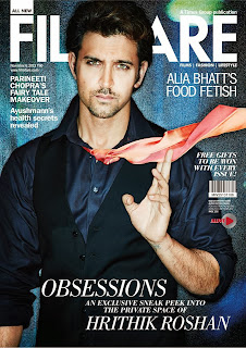 Hrithik Roshan on cover page of Filmfare Nov 2013 and full photoshoot