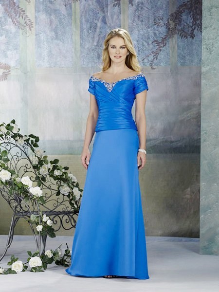 tiffany blue mother of the bride dresses