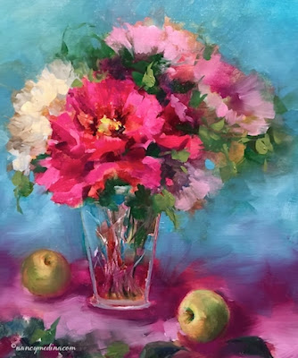http://www.nancymedina.com/available-paintings/peonies-in-cut-glass
