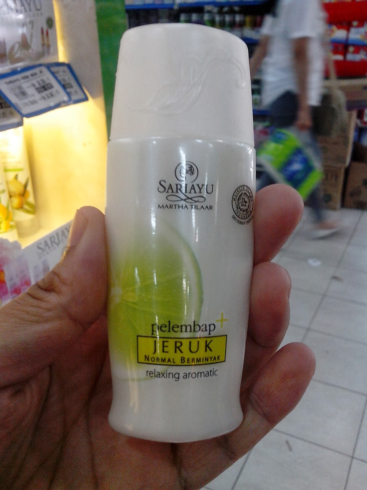 Review Kosmetik Sariayu Pelembab Jeruk Untuk Kulit Normal Berminyak