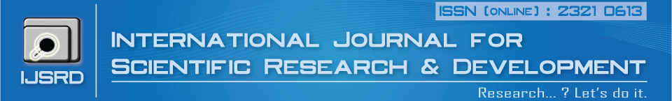 IJSRD - International Journal for Scientific Research & Development | Engineering Journal