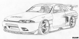 Tuning Cars: Drawed Cars
