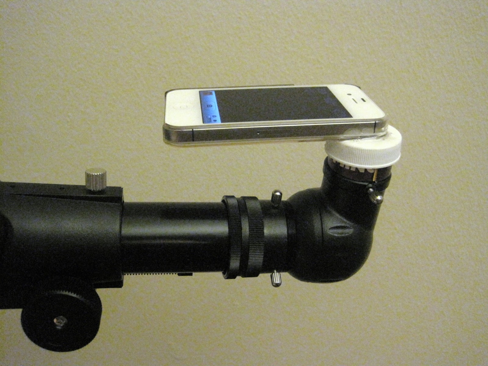 Telescope Skywatch iPhone Telescope Adapter, Smartphone Mount