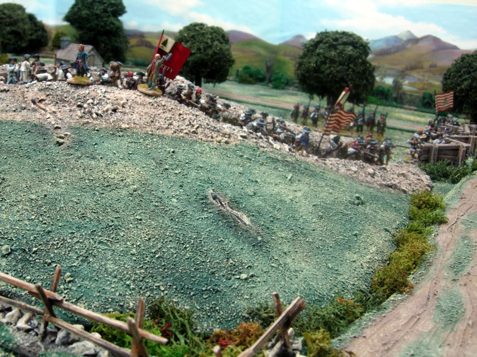 Wargaming with Silver Whistle The Battle of Bunker Hill (Breed's Hill)