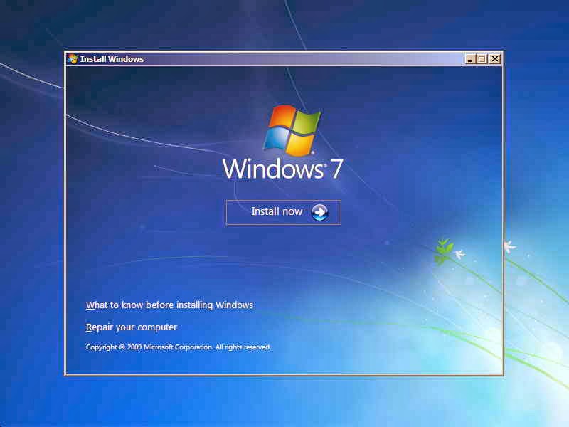 Cara Install Ulang Windows 7 Cepat Dan Mudah Cara Install Ulang Windows 7 Cepat Dan Mudah