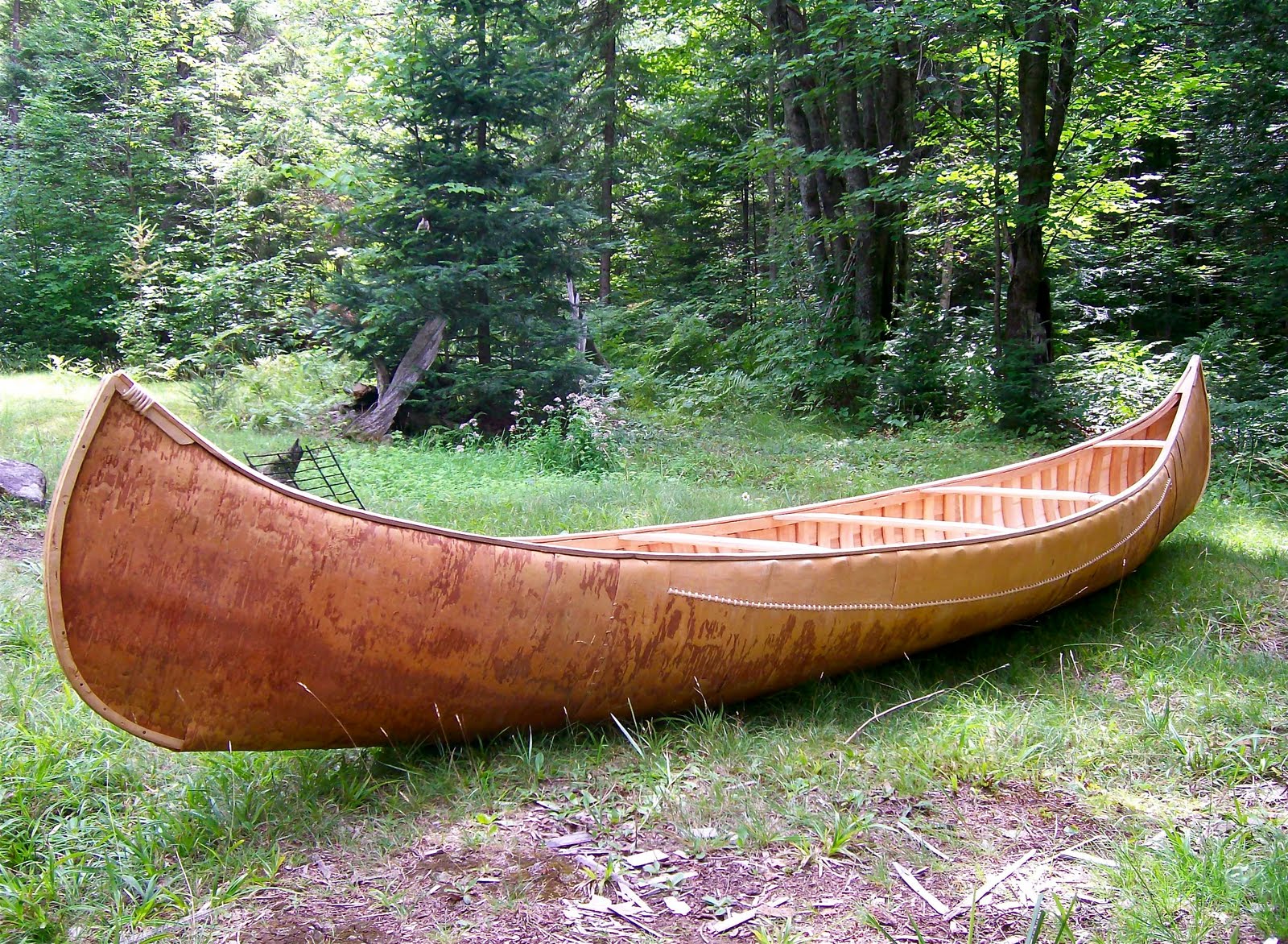 Beaver Bark Canoes Eastern Cree Crooked Canoe