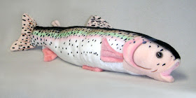 plastic trout toy