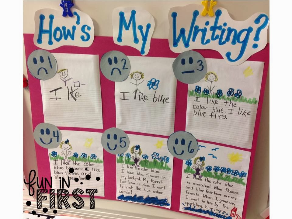 Writing Checklists Fun in First Grade