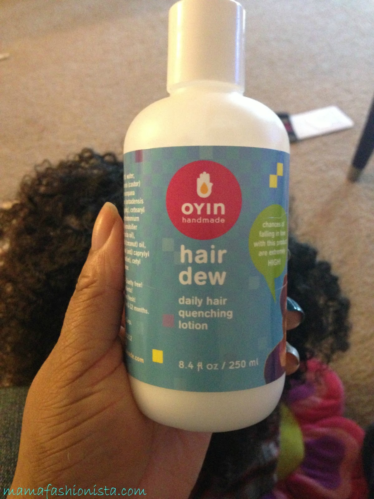 Mama Fashionista Oyin Handmade Hair Dew AKA A Curly Girl Chronicle