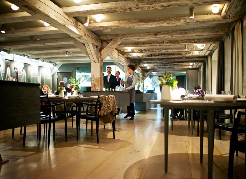 el interior del restaurante Noma