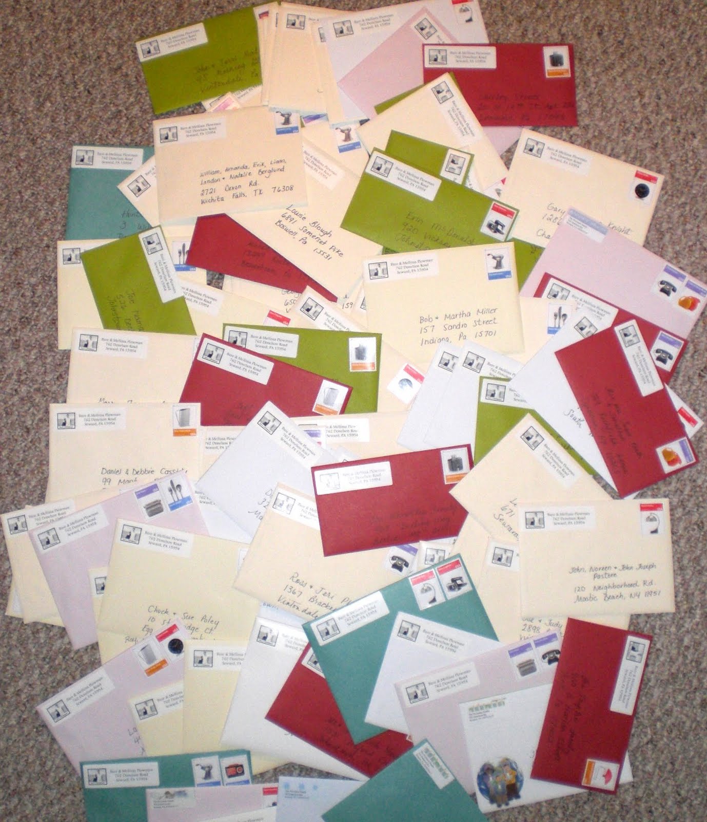 Mellissa Rose: When do you mail your Christmas cards?