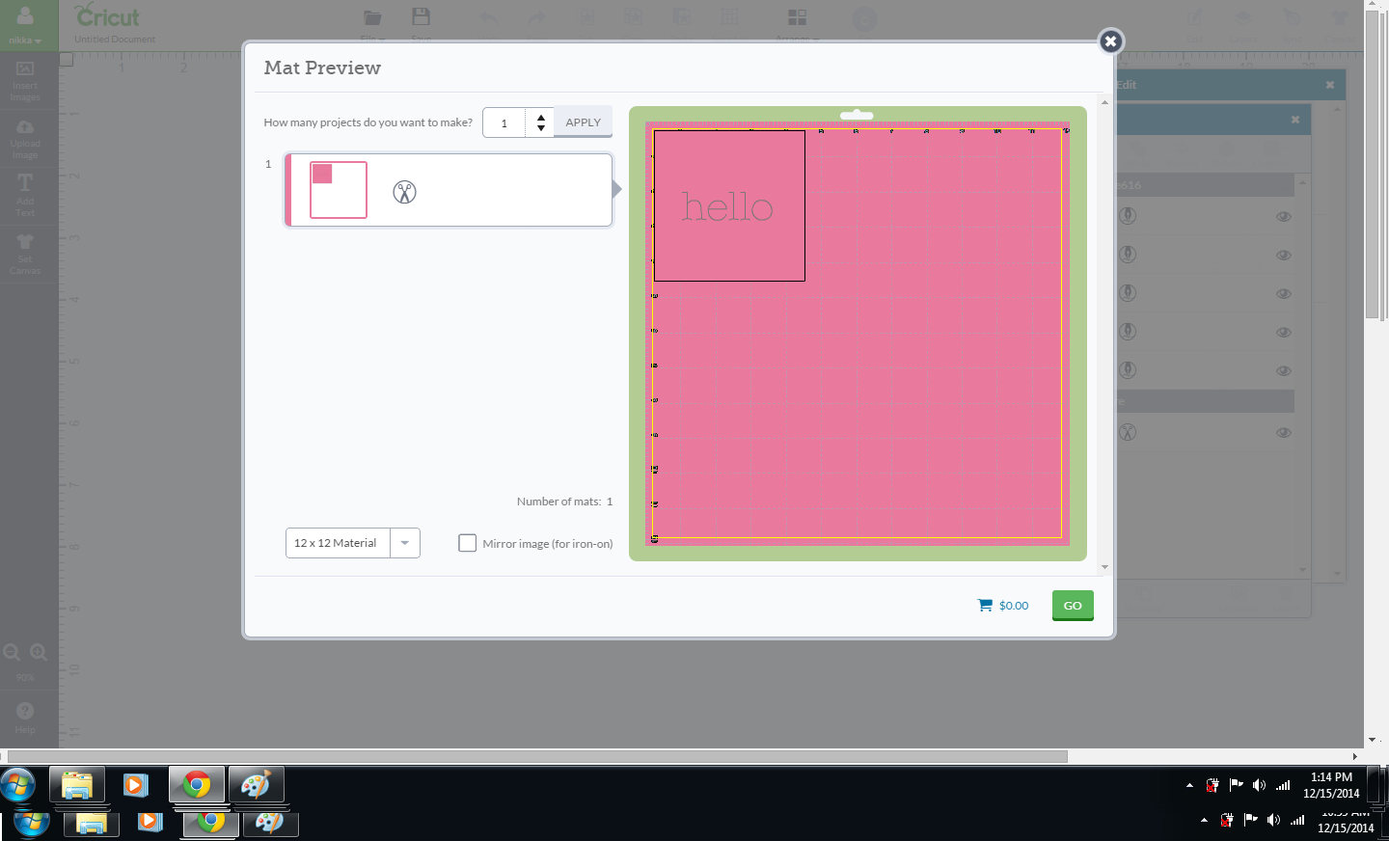 Create your Vision Cricut Explore Text Tutorial