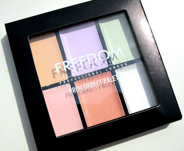 Freedom Makeup Pro Correct Palette Review ♥
